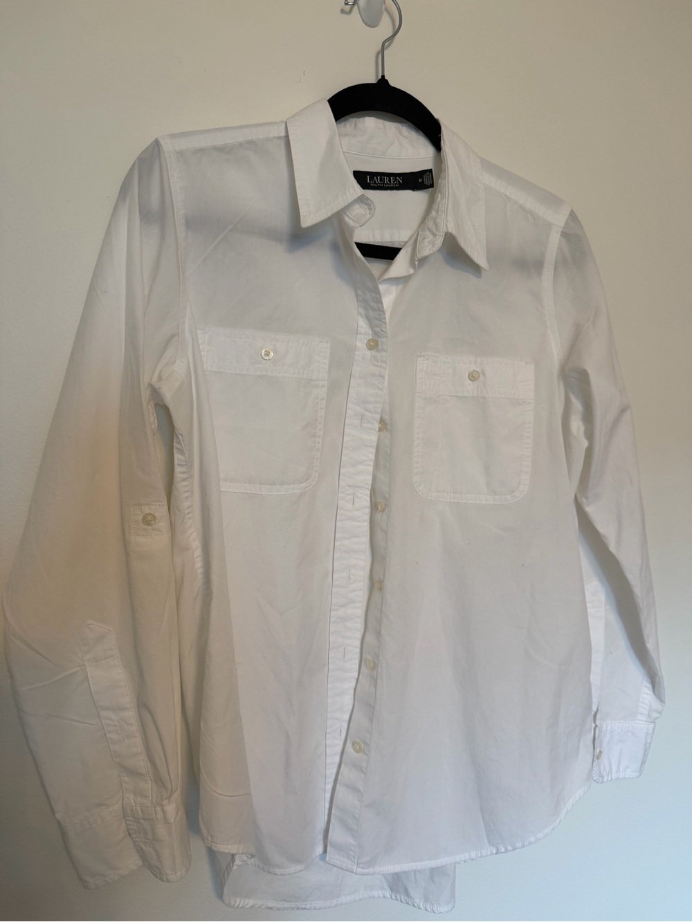 Lauren Ralph Lauren White Button-Down Shirt for Women